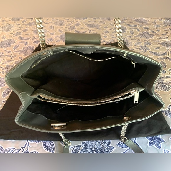 New! YSL Saint Laurent Loulou Matelassé "Y" Quilted Large Shopper Bag - Picture 5 of 13